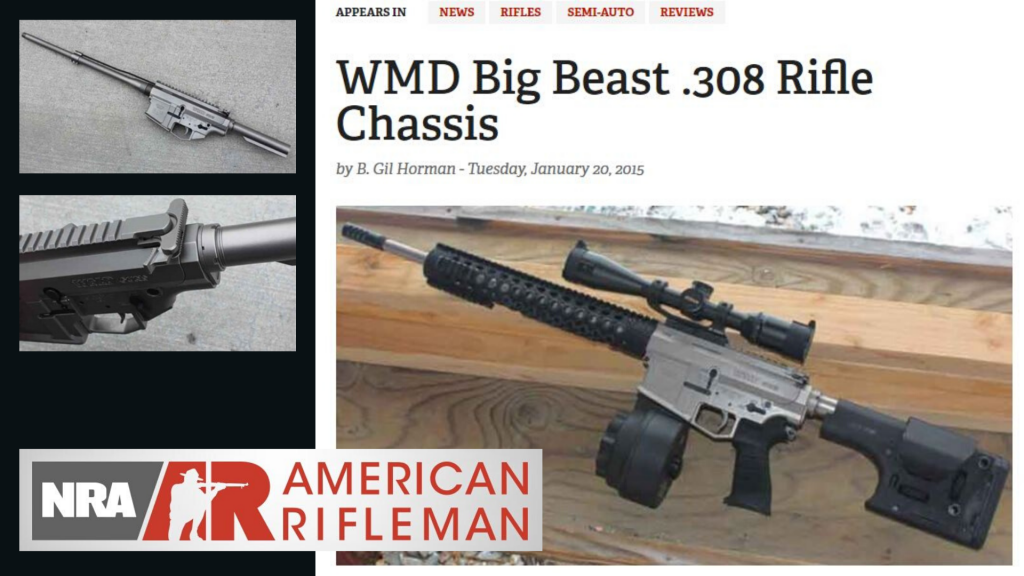 Big Beast .308 Rifle Chassis on American Rifleman